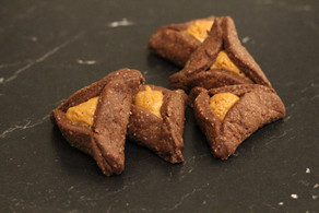 אוזני המן במילוי חמאת בוטנים