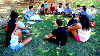 Ponto de Cultura Ciberparque Anísio Teixeira realiza Oficina de Teatro.