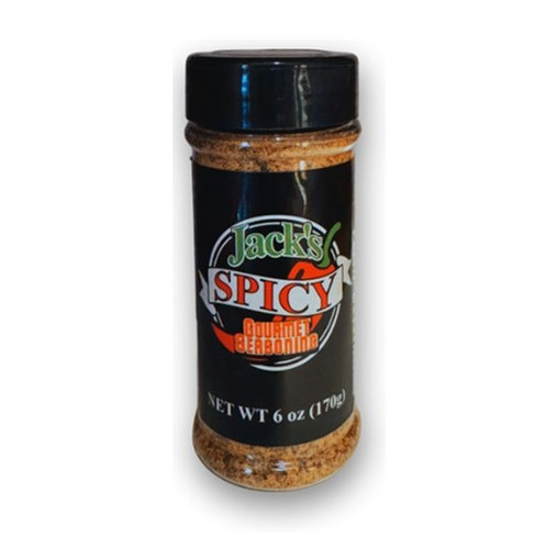 Spicy Jack's Gourmet Seasoning 6 oz. Bottle | Jack's Seasonings