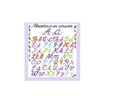 Abecedario en cursiva