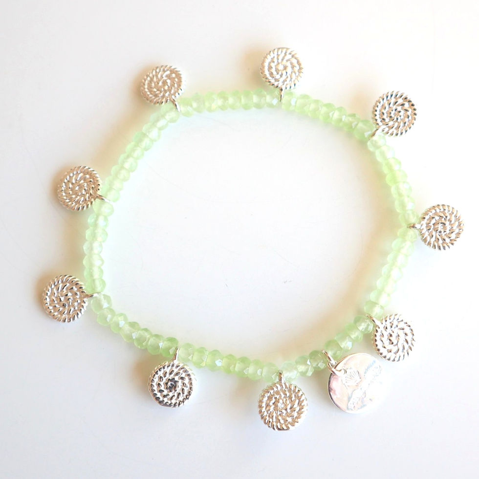 Miniaturbild: Armband Silver Sand | Pink Sand