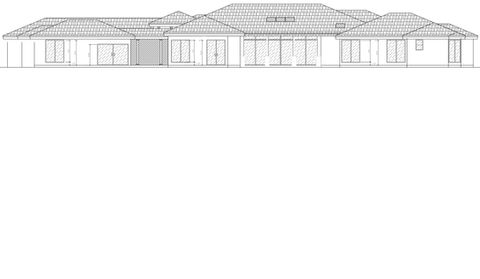 Single Family Home 3D Illustration