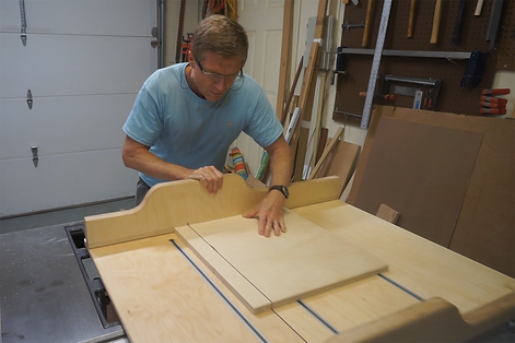 Cutting the first strip