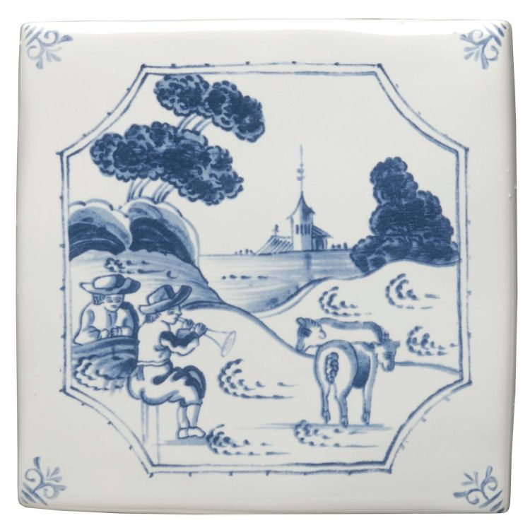 Thumbnail: Original Style English Delft River Scenes