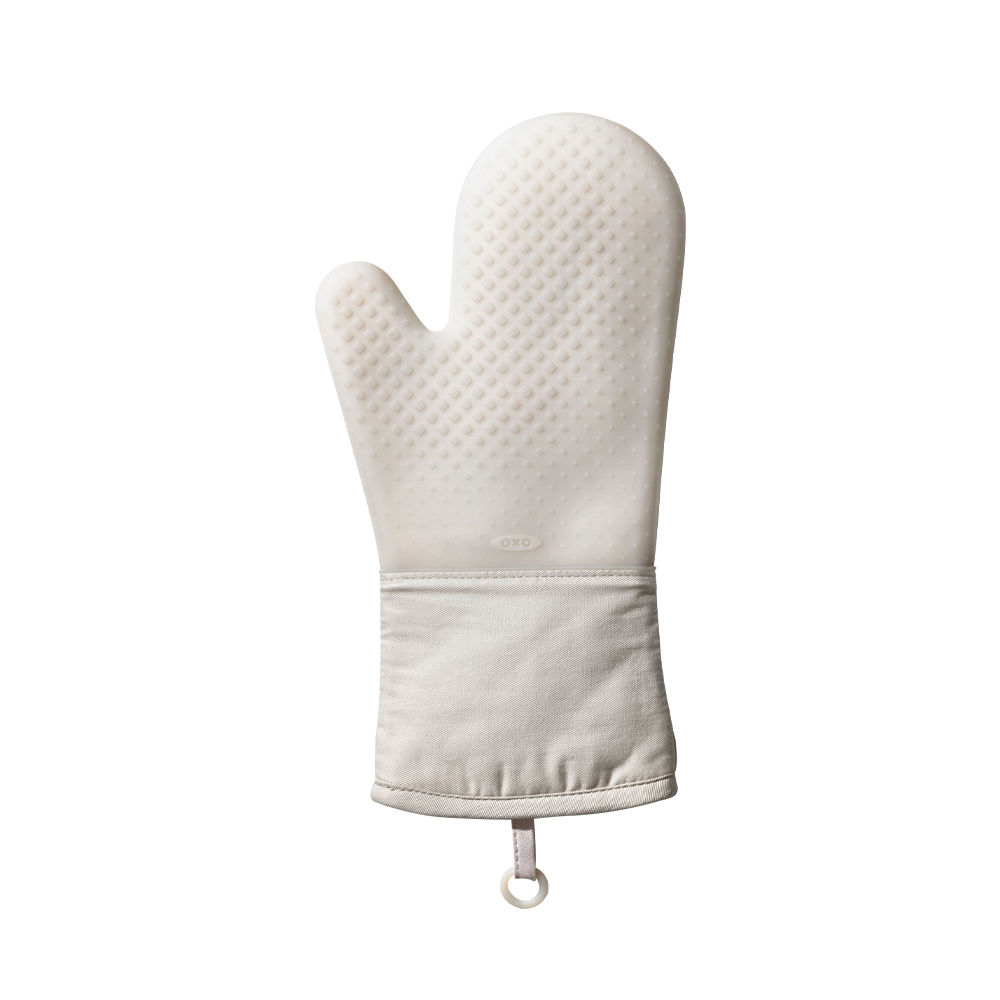 OXO 矽膠隔熱手套-燕麥白