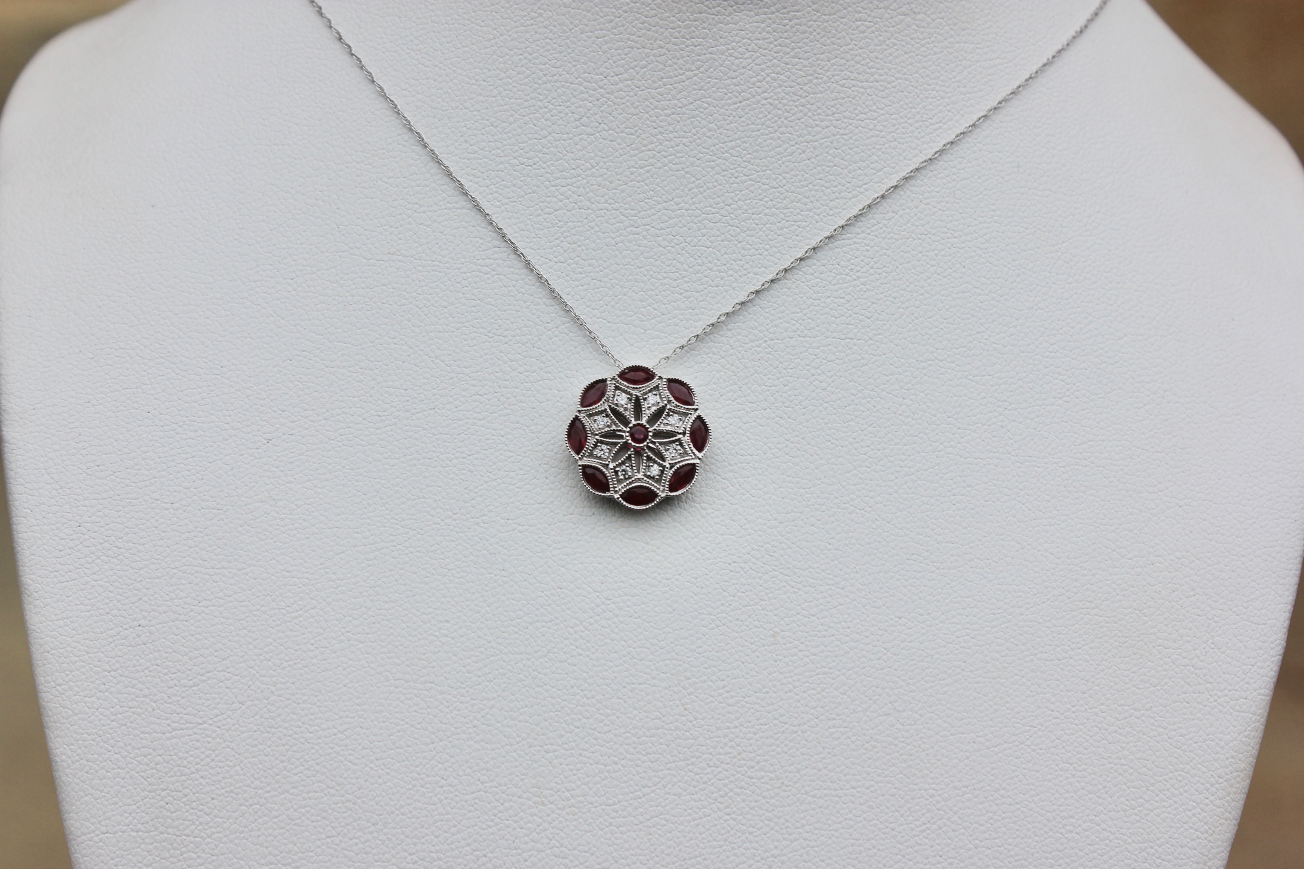 Fancy Ruby Pendant