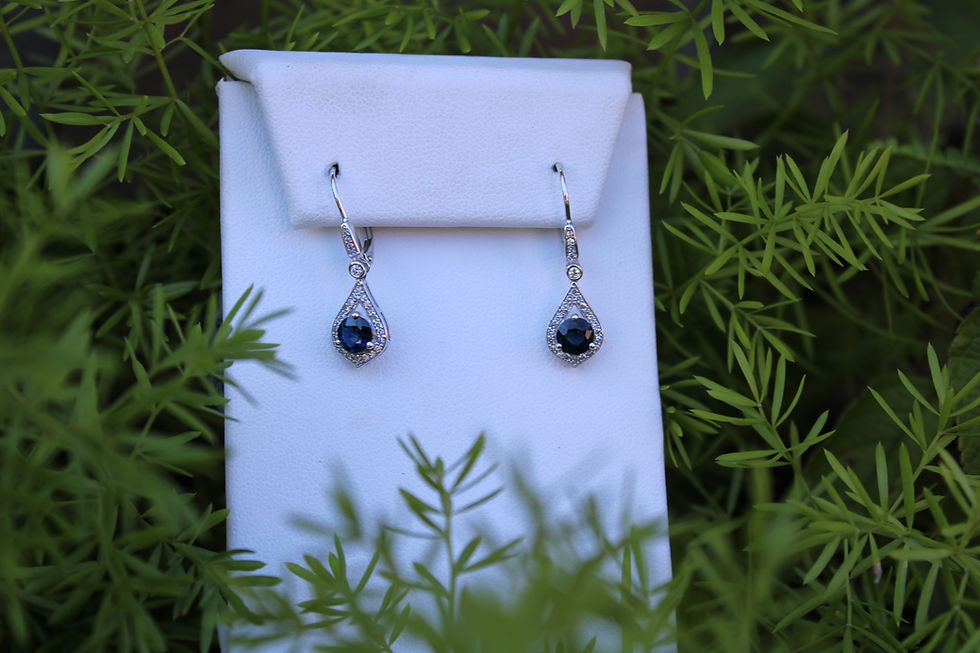 Sapphire Earrings