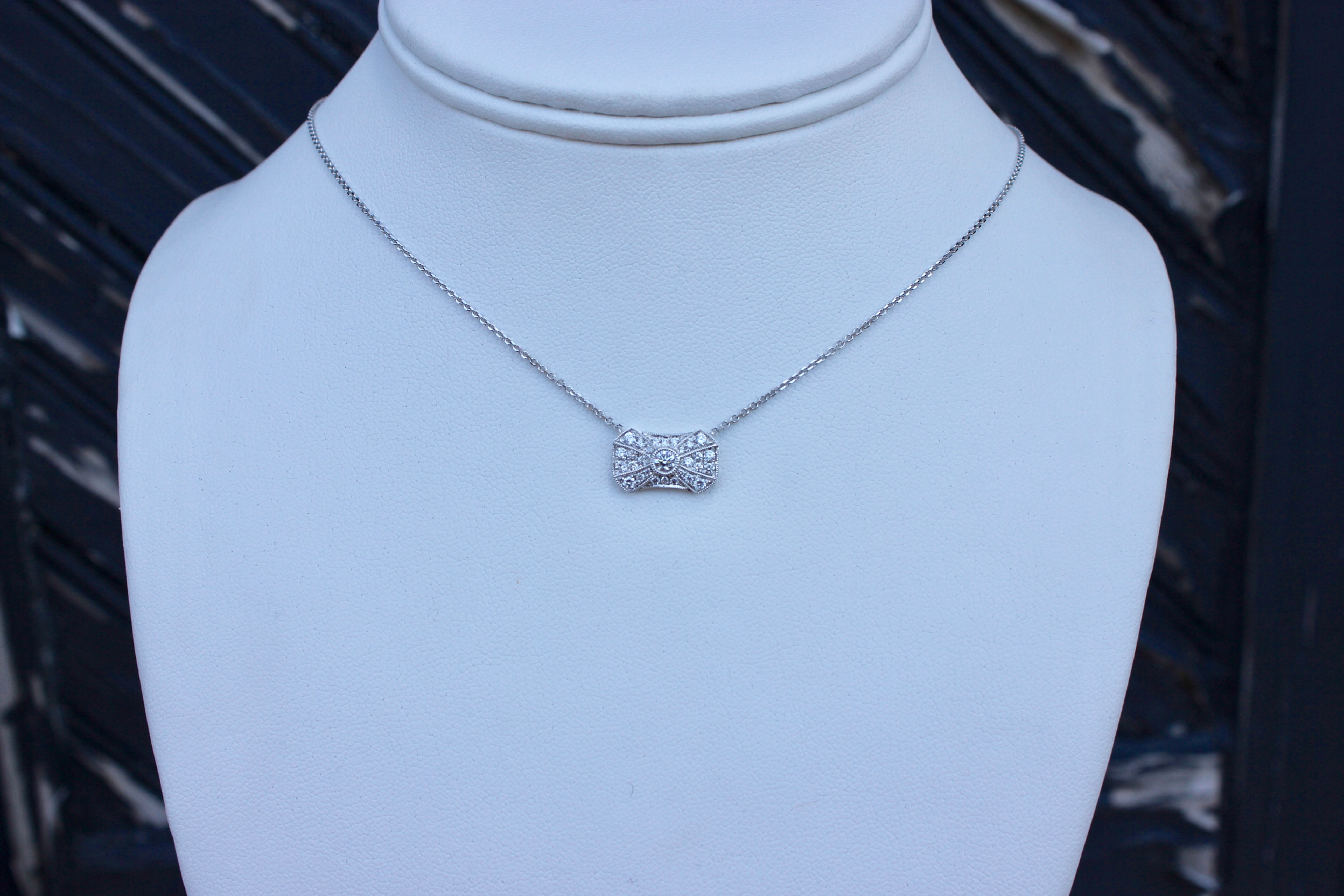 Antique Bar Necklace