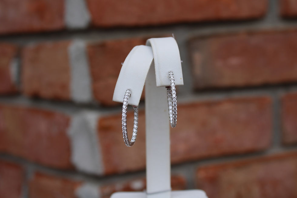Inside-Out Hoop Earrings