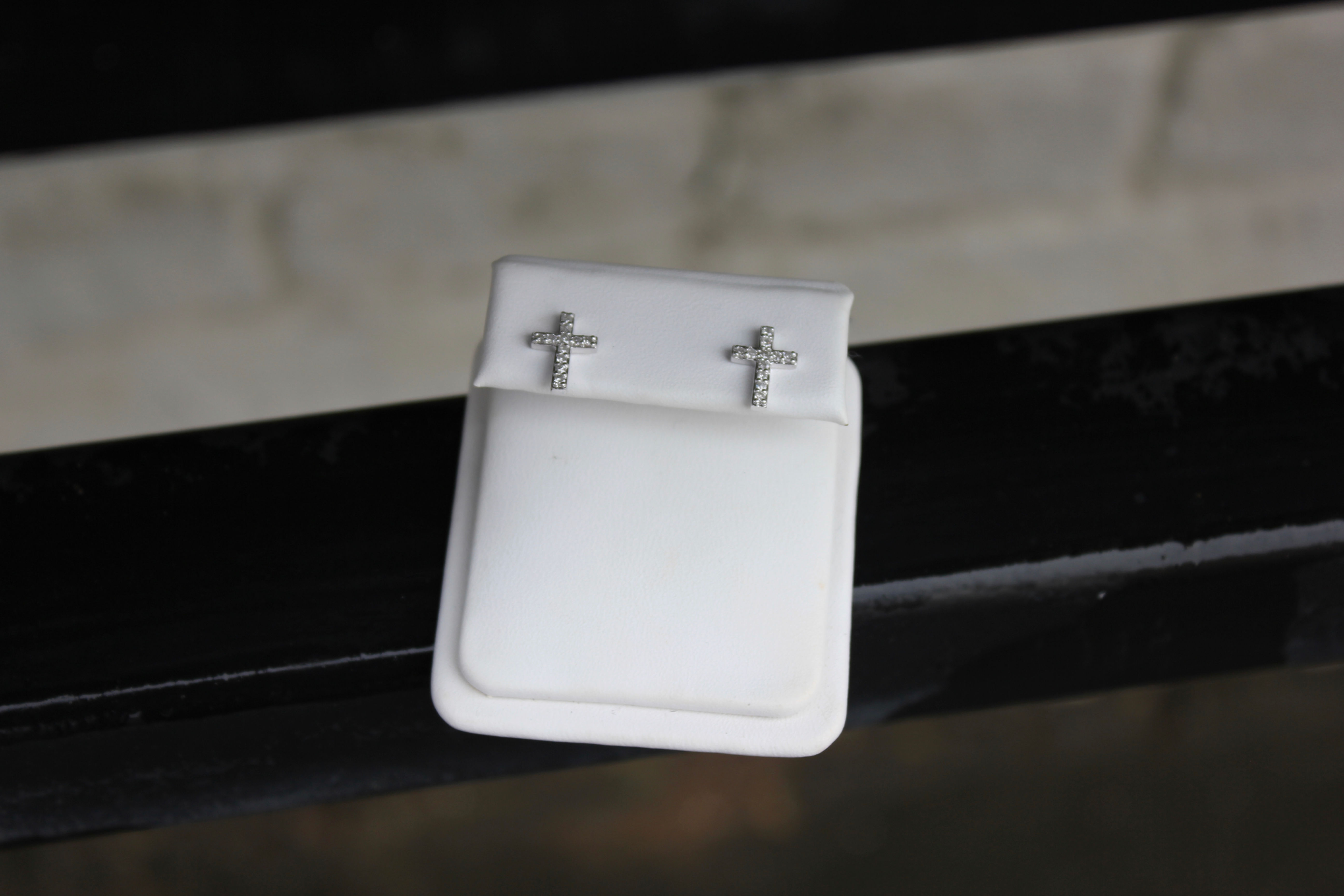 Cross Stud Earrings