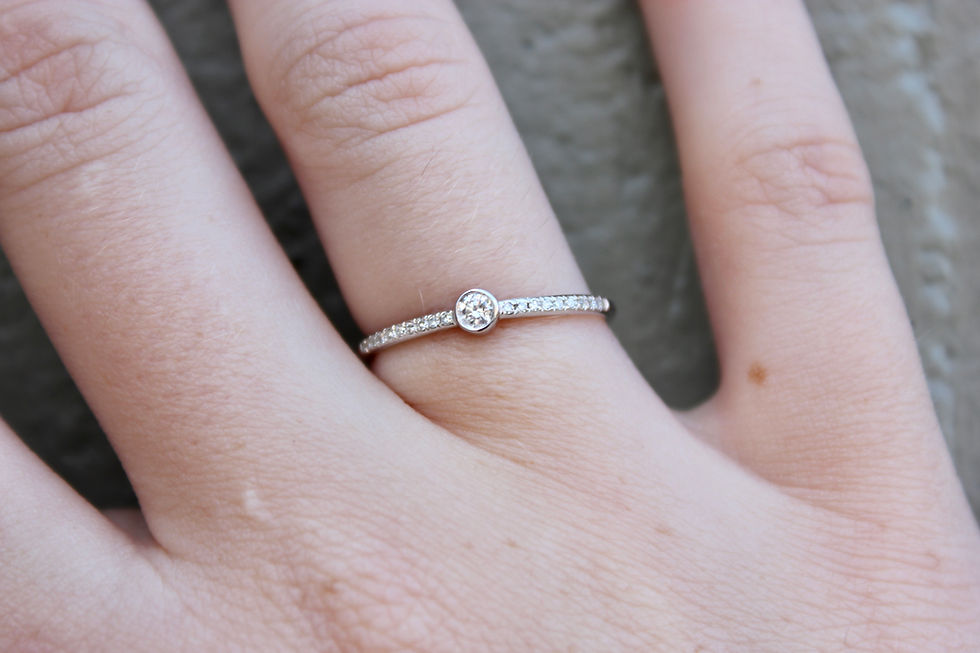 Simple Diamond Ring