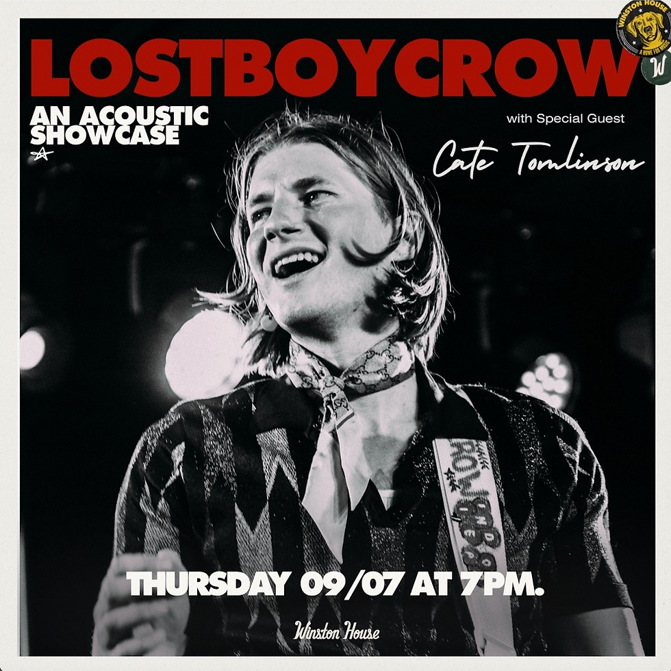 Lostboycrow with Cate Tomlinson