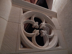 Balustrade ajourée en Richemont