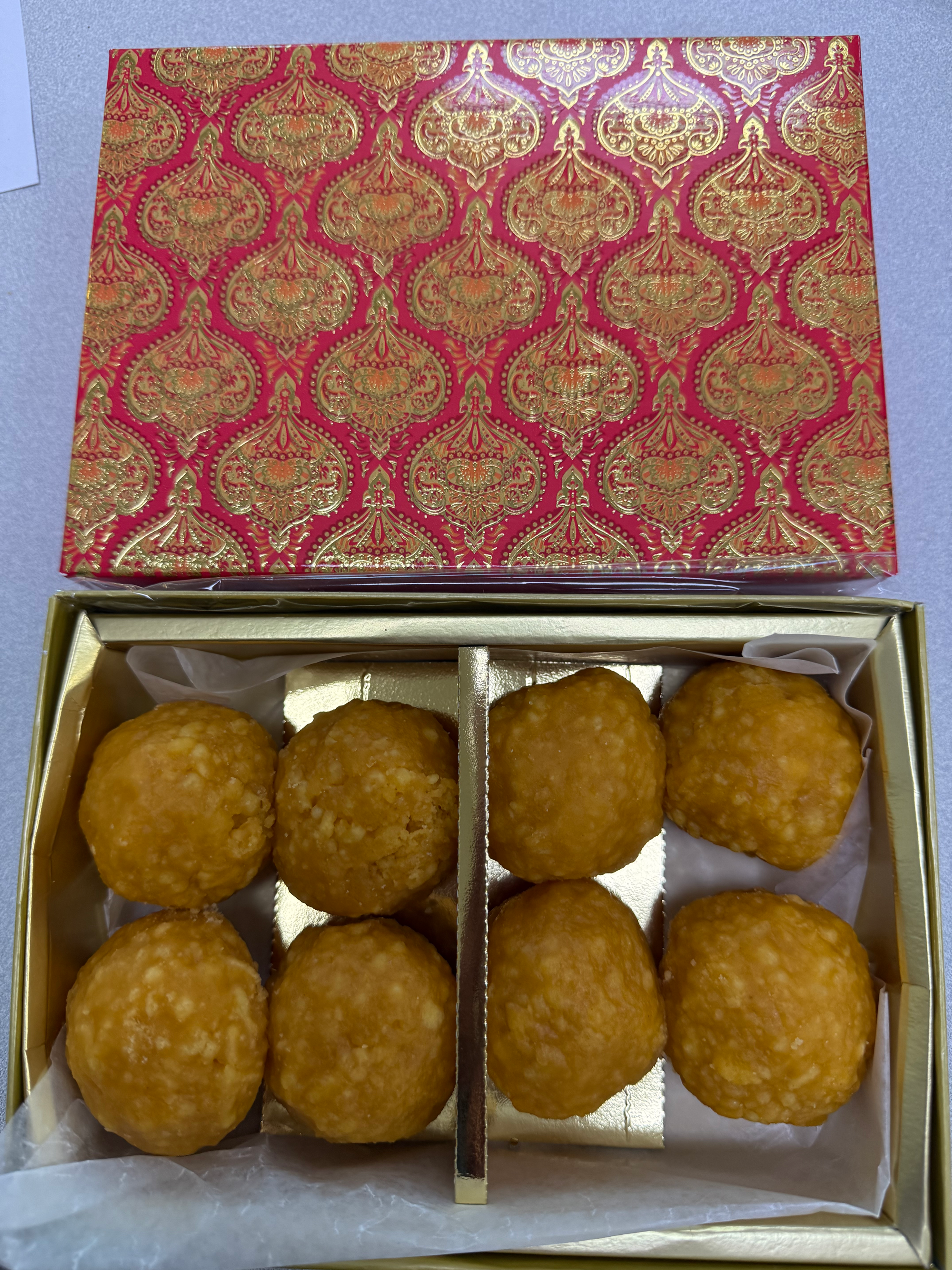 Boondi Ladoo 8 Piece Gift Box