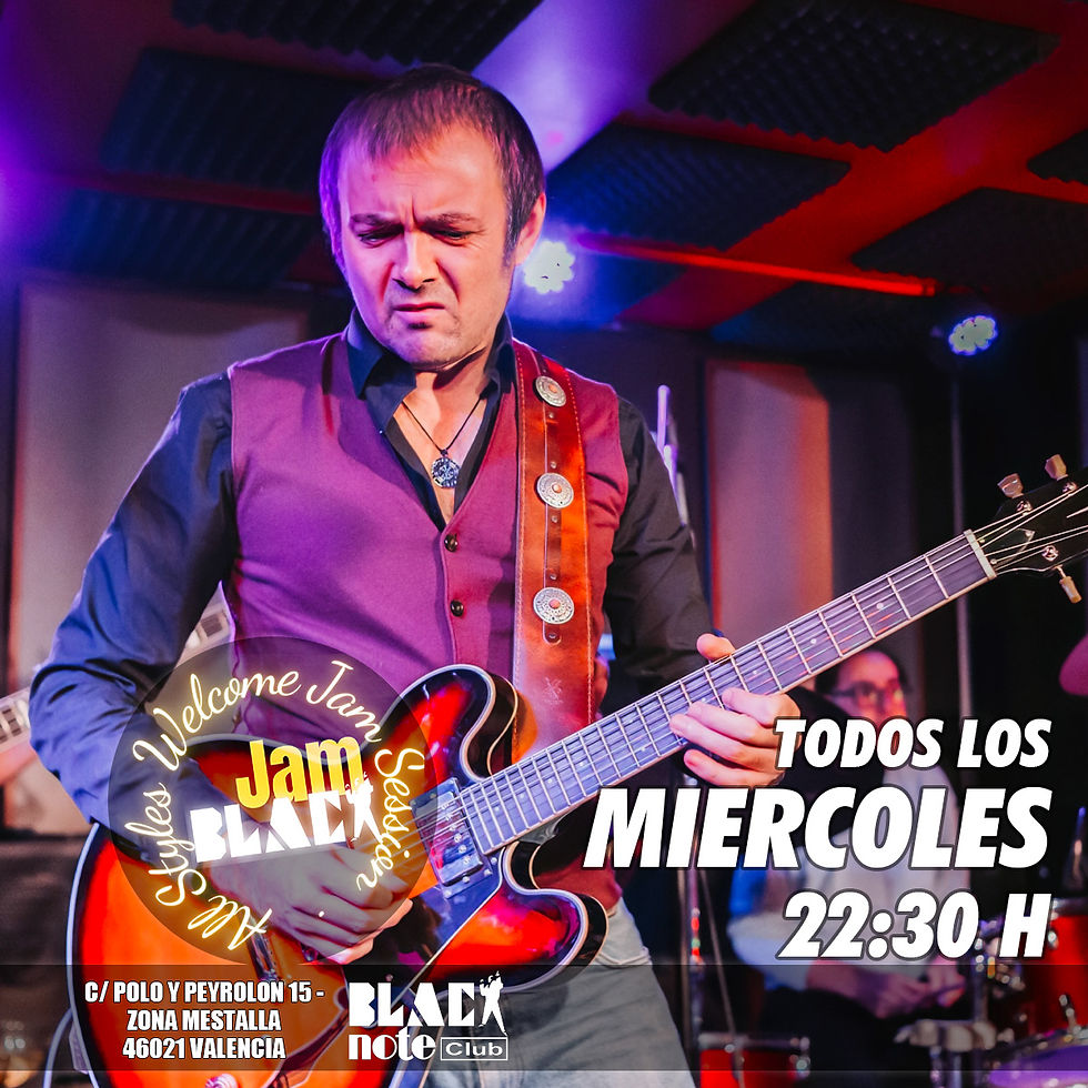 JAMBLACK - JAM SESSION. RnB, Funk, Soul, Rock, Blues.