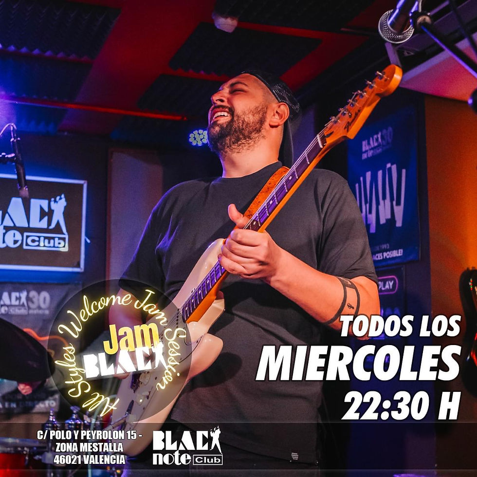 JAMBLACK - JAM SESSION. RnB, Funk, Soul, Rock, Blues.