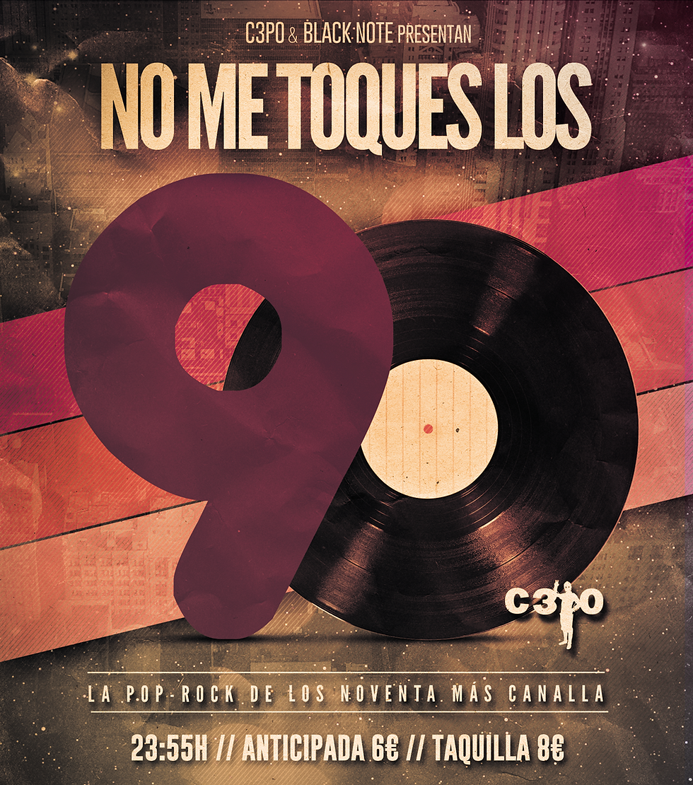 NO ME TOQUES LOS 90 - C3po