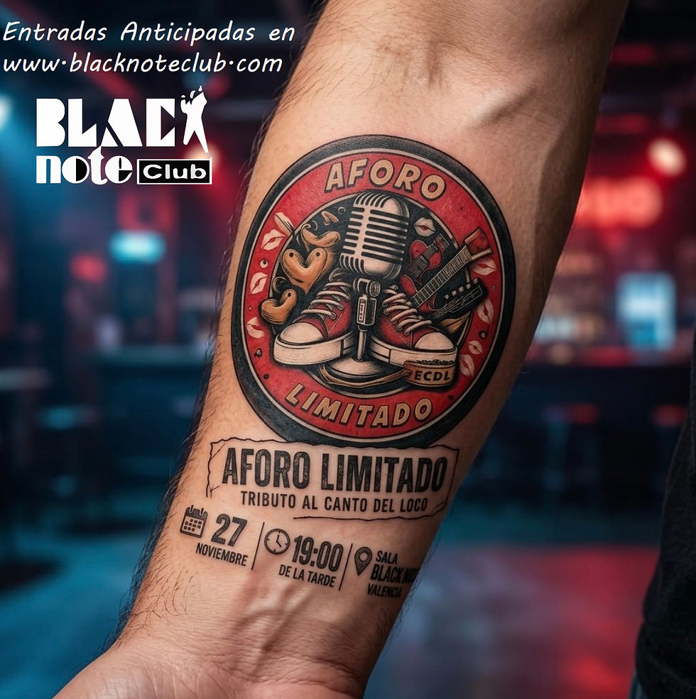 AFORO LIMITADO - Tributo a El canto del Loco