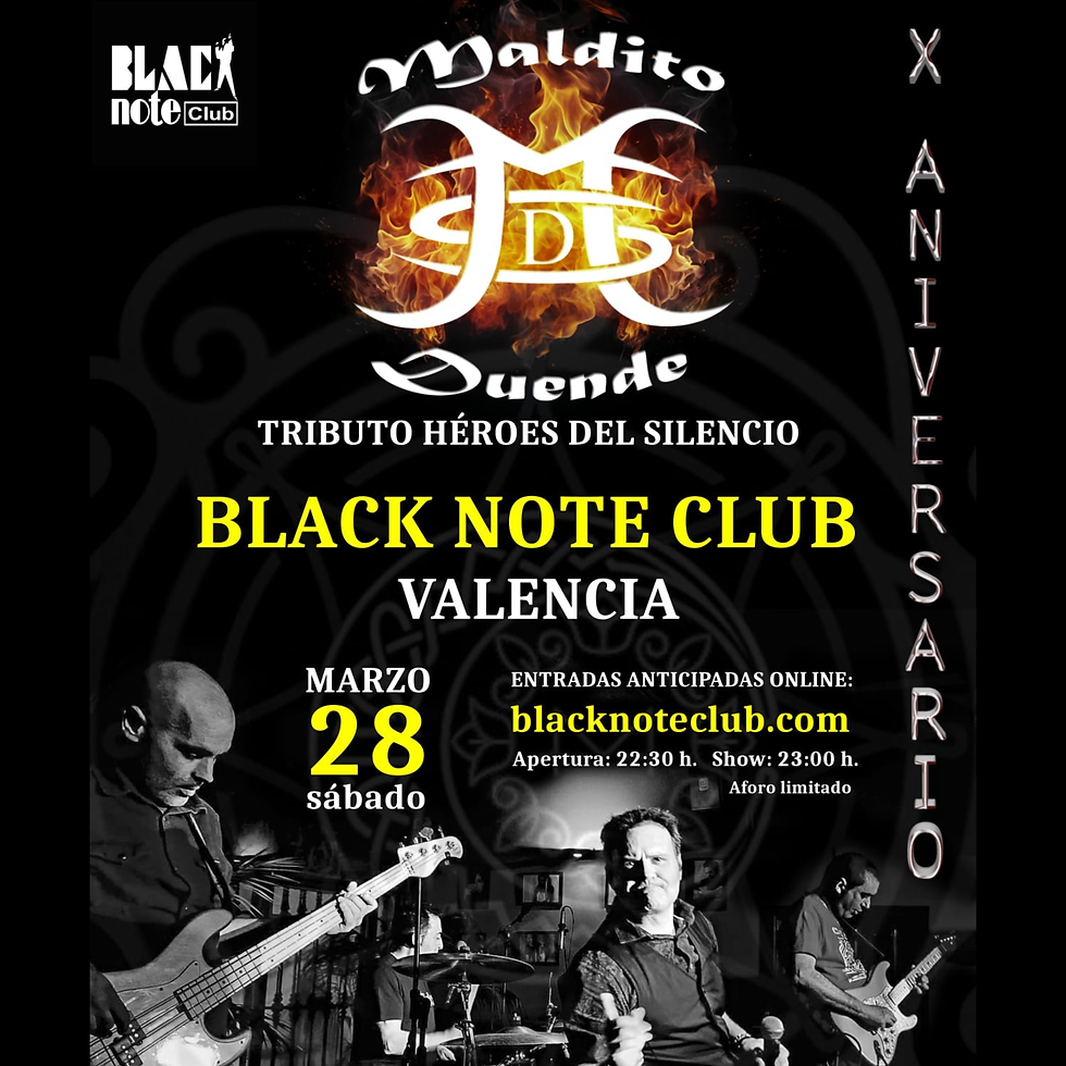 MALDITO DUENDE tributo HÉROES DEL SILENCIO