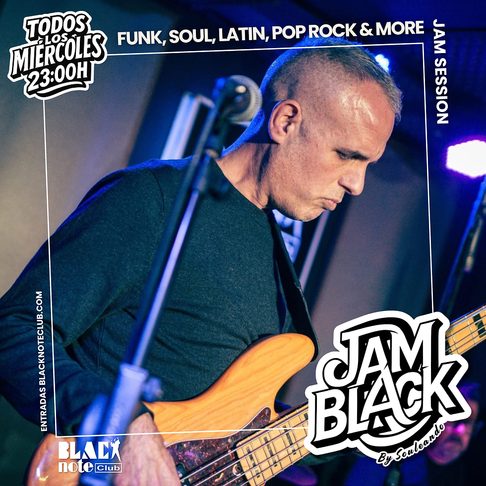 JAM BLACK: Funk, soul, latin, pop rock...