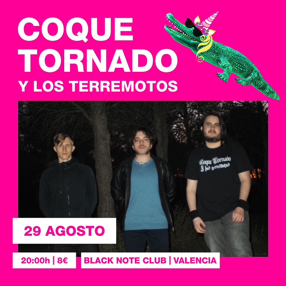 COQUE TORNADO y LOS TERREMOTOS