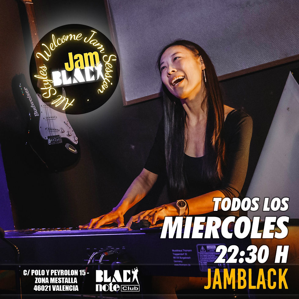JAMBLACK - JAM SESSION. RnB, Funk, Soul, Rock, Blues.