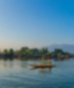 A Shikara in Dal Lake