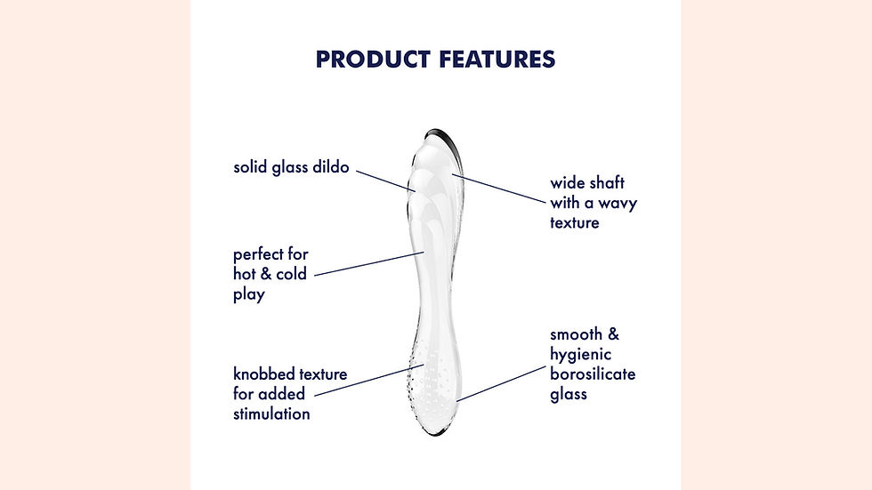 תמונה ממוזערת: Satisfyer Dazzling Crystal 1 - דילדו זכוכית יוקרתי -  סטיספייר קריסטל מהפנט