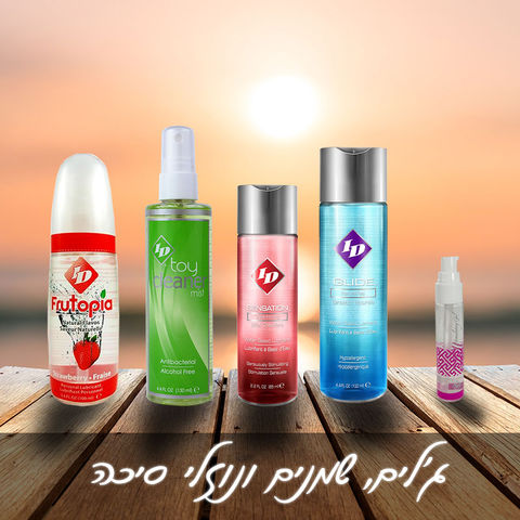 ג'לים, שמנים ונוזלי סיכה