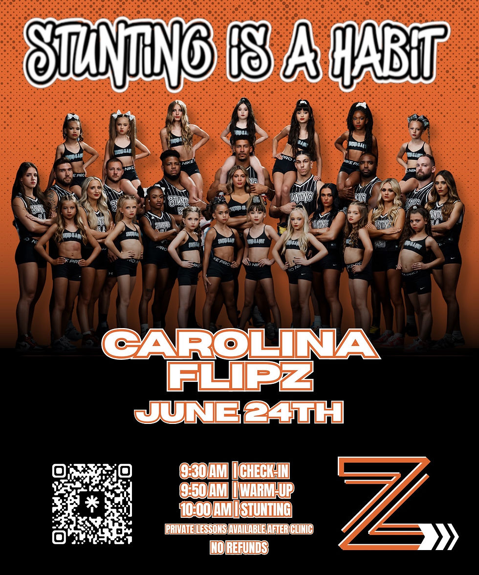 Stunting is a Habit Clinic at Carolina Flipz