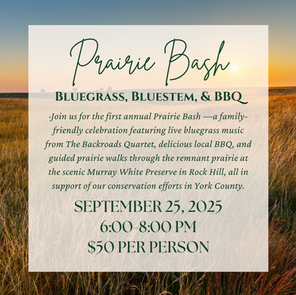 Prairie Bash: Bluegrass, Bluestem, & BBQ