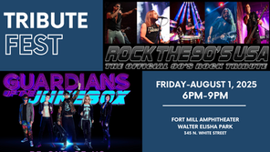 Get Ready to Rewind: Tribute Fest Returns August 1 in Fort Mill!