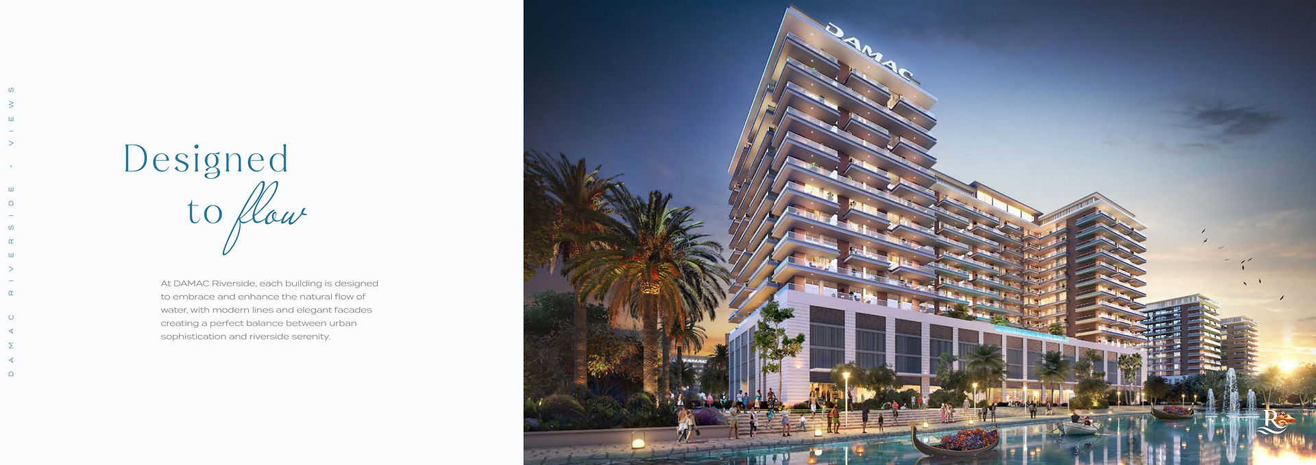  DAMAC Riverside Views takes inspiration from iconic  rivers and the extraordinary lifestyles of the