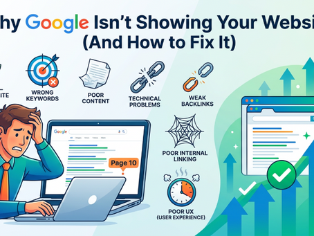 Why Google Isn't Showing Your Website (And How to Fix It)