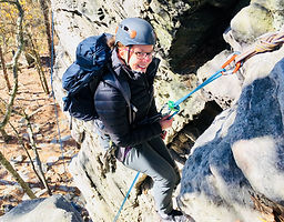 guided outdoor trip to Pilot Mountain