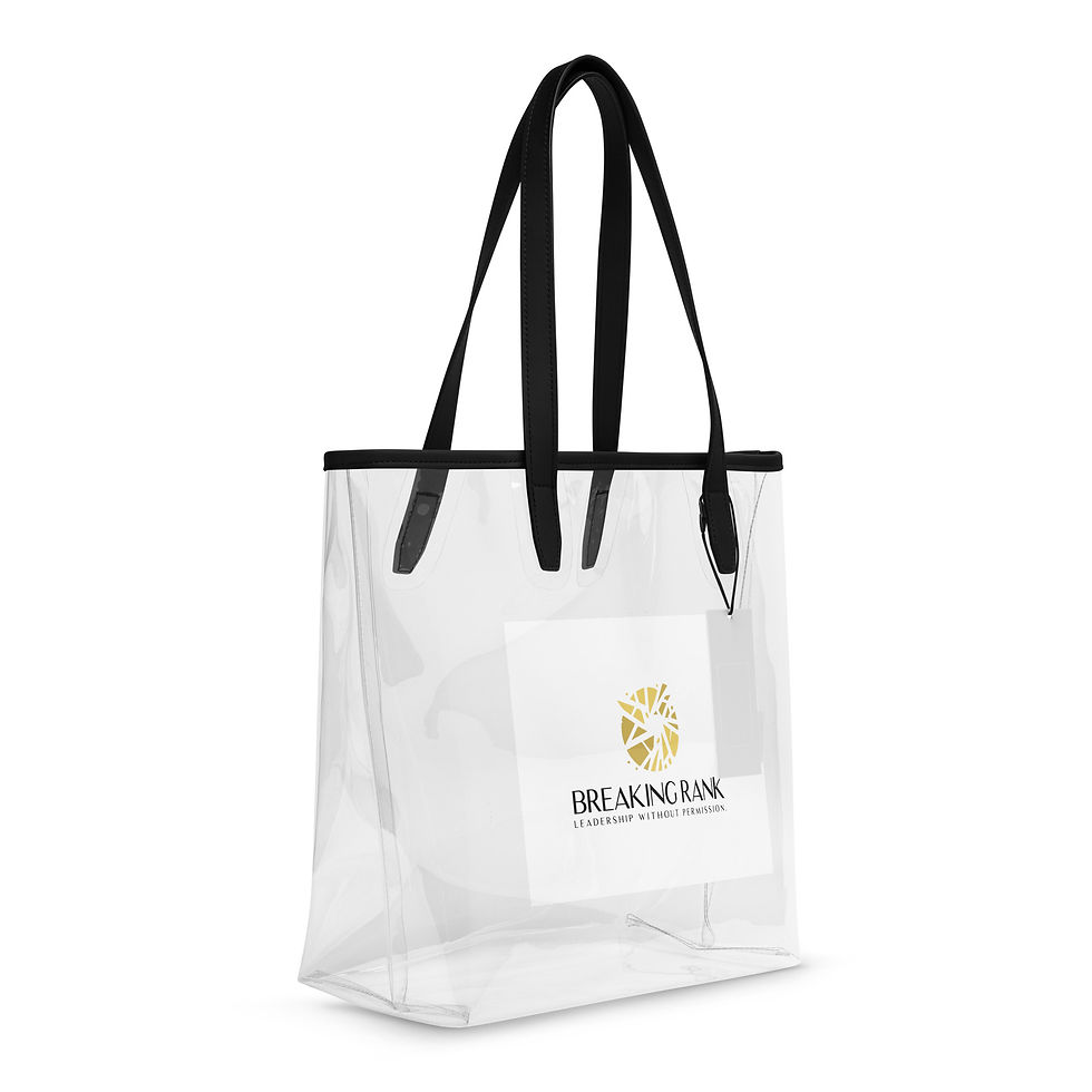 Thumbnail: Clear tote bag