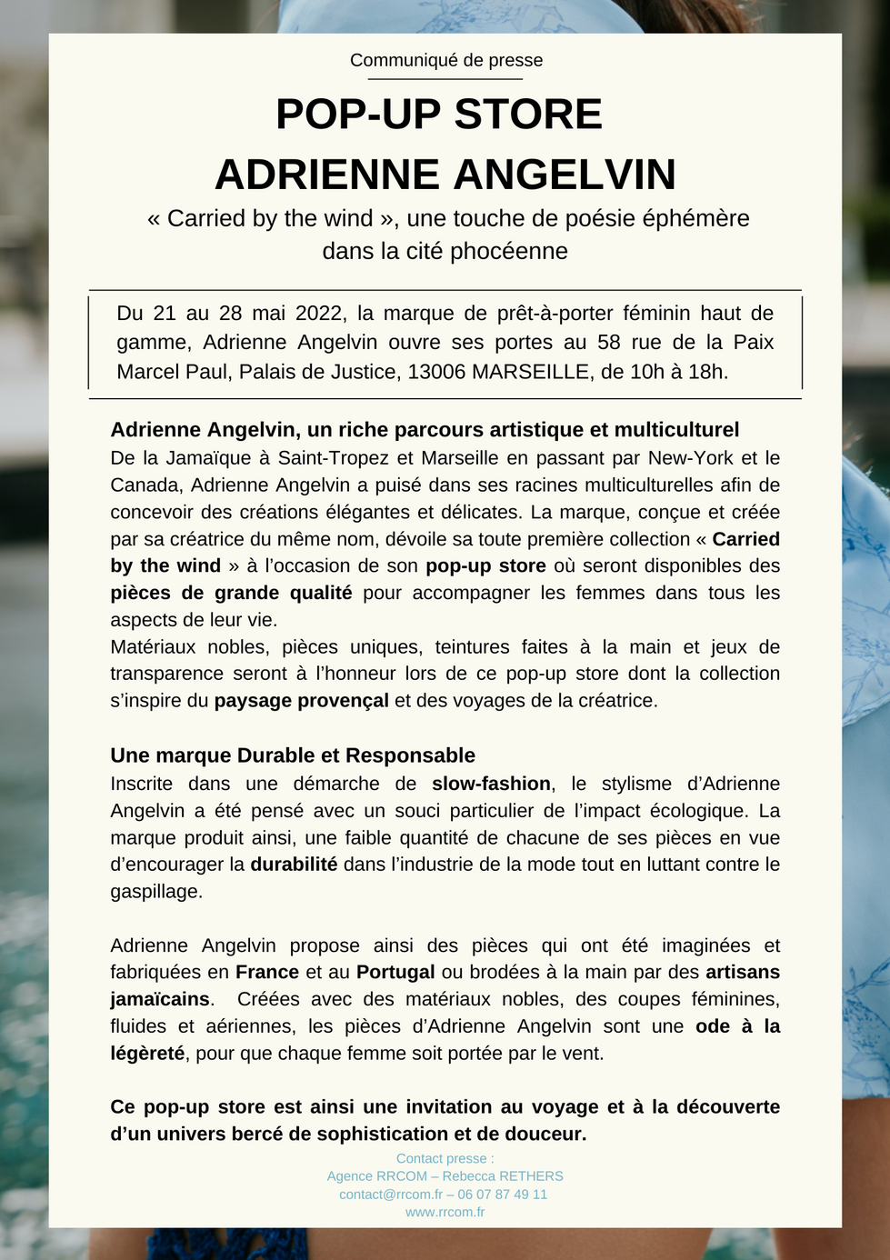 Communiqué Adrienne