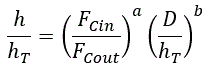 equation for tanks