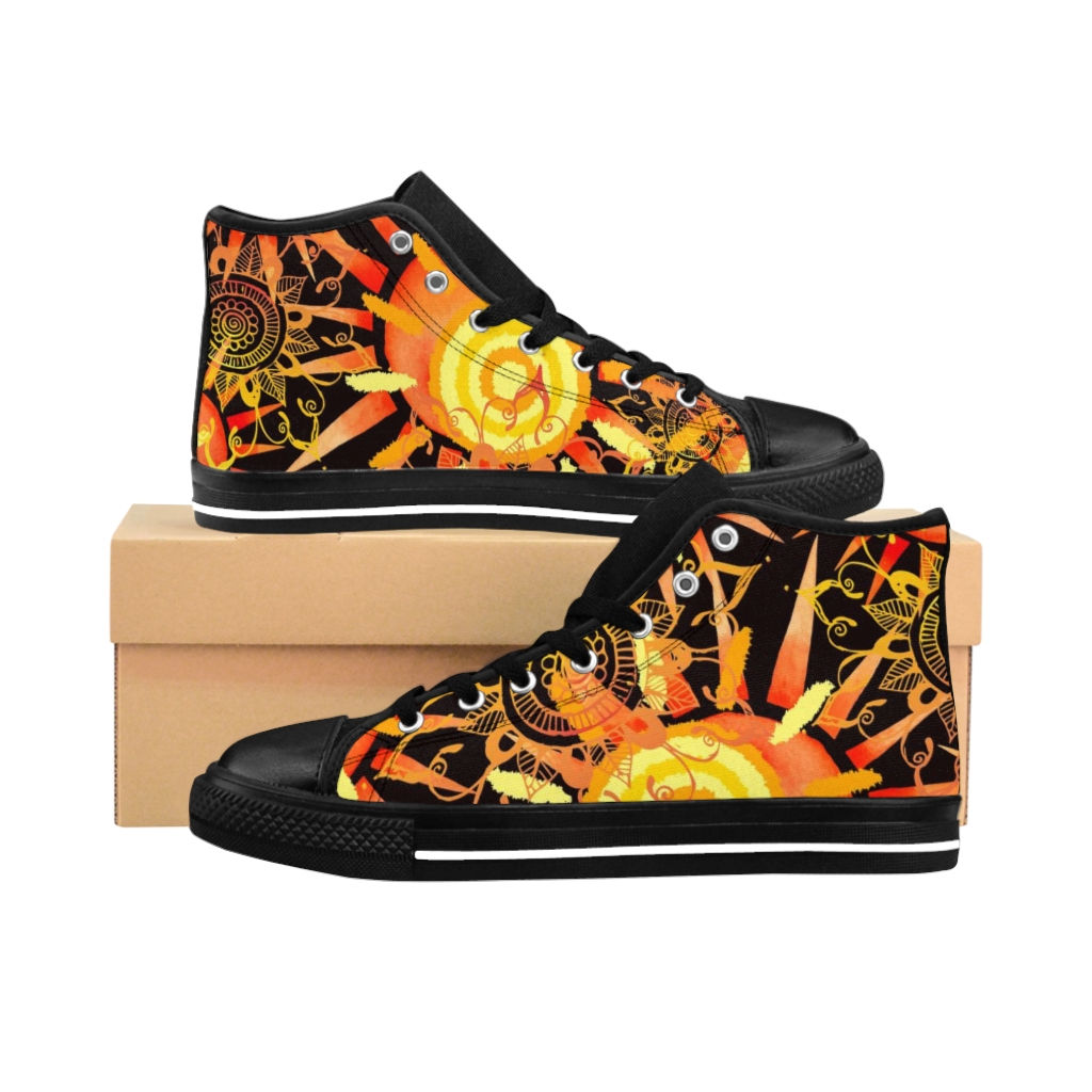 Sun Dial - Women's Classic Sneakers