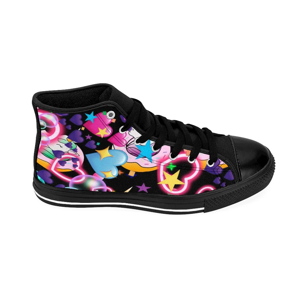 Thumbnail: Unicorn Magic - Women's Classic Sneakers