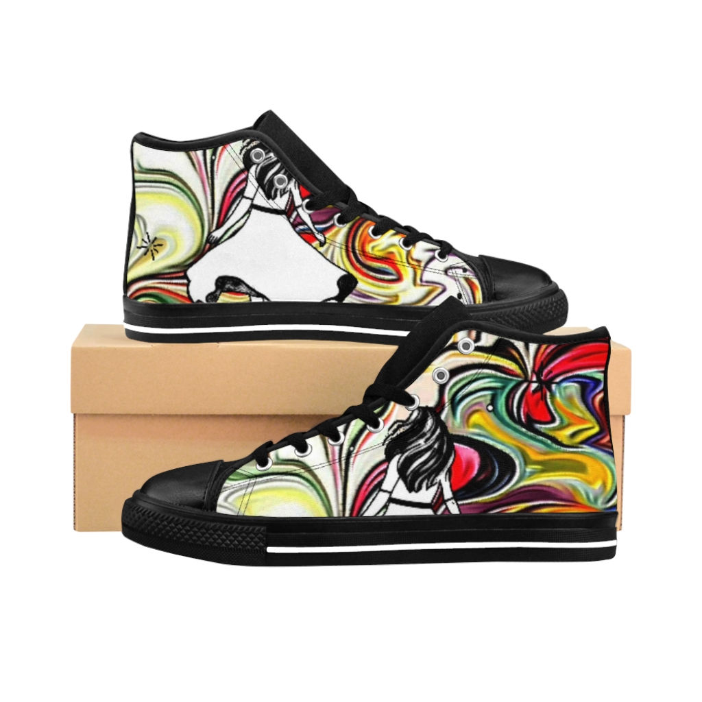 Swirl Magic - Women's Classic Sneakers