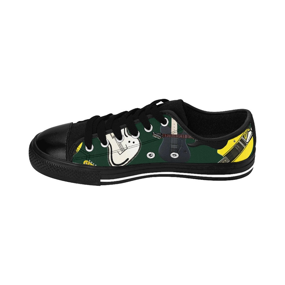 Thumbnail: Green Guitar - Men's Sneakers