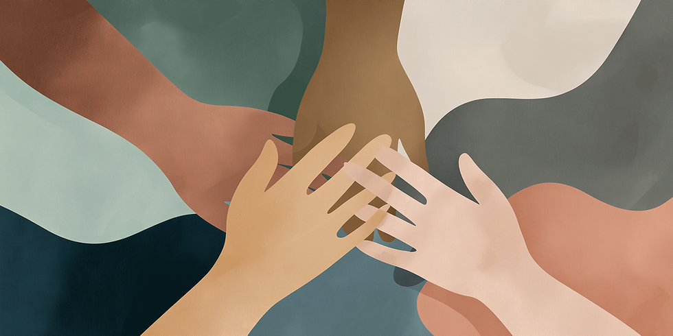 u9628687148_Flat_vector-style_illustration._Four_hands_from_dif_99211bfc-54cd-4322-9864-12