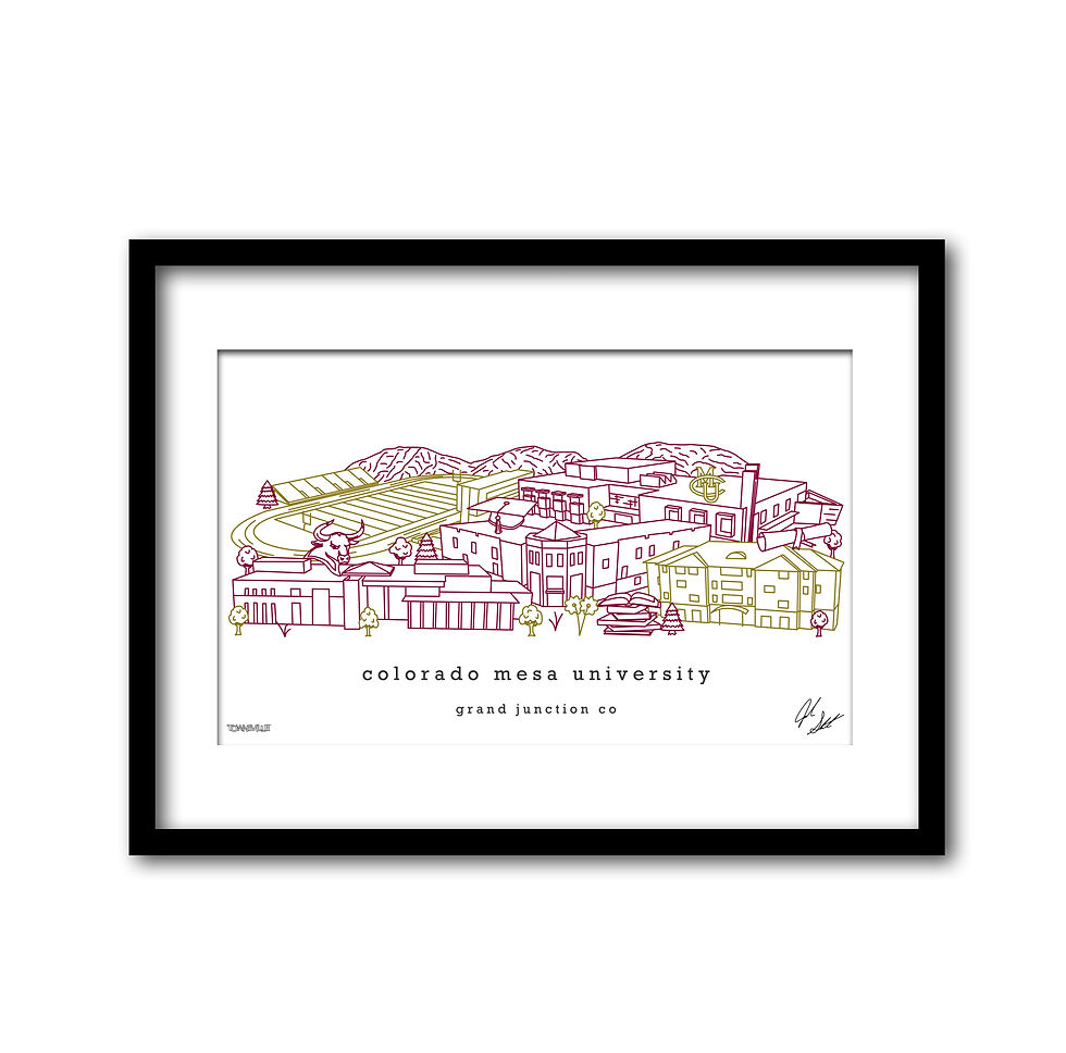 Colorado Mesa University Prints townsville