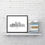 Thumbnail: Little Rock Arkansas Minimalist Art Print