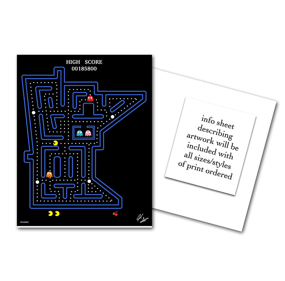 Thumbnail: Minnesota Video Game Wall Decor