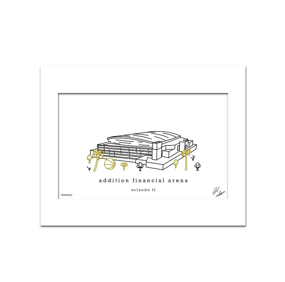 Thumbnail: Addition Financial Arena Minimalist Wall Decor┃UFC Knights