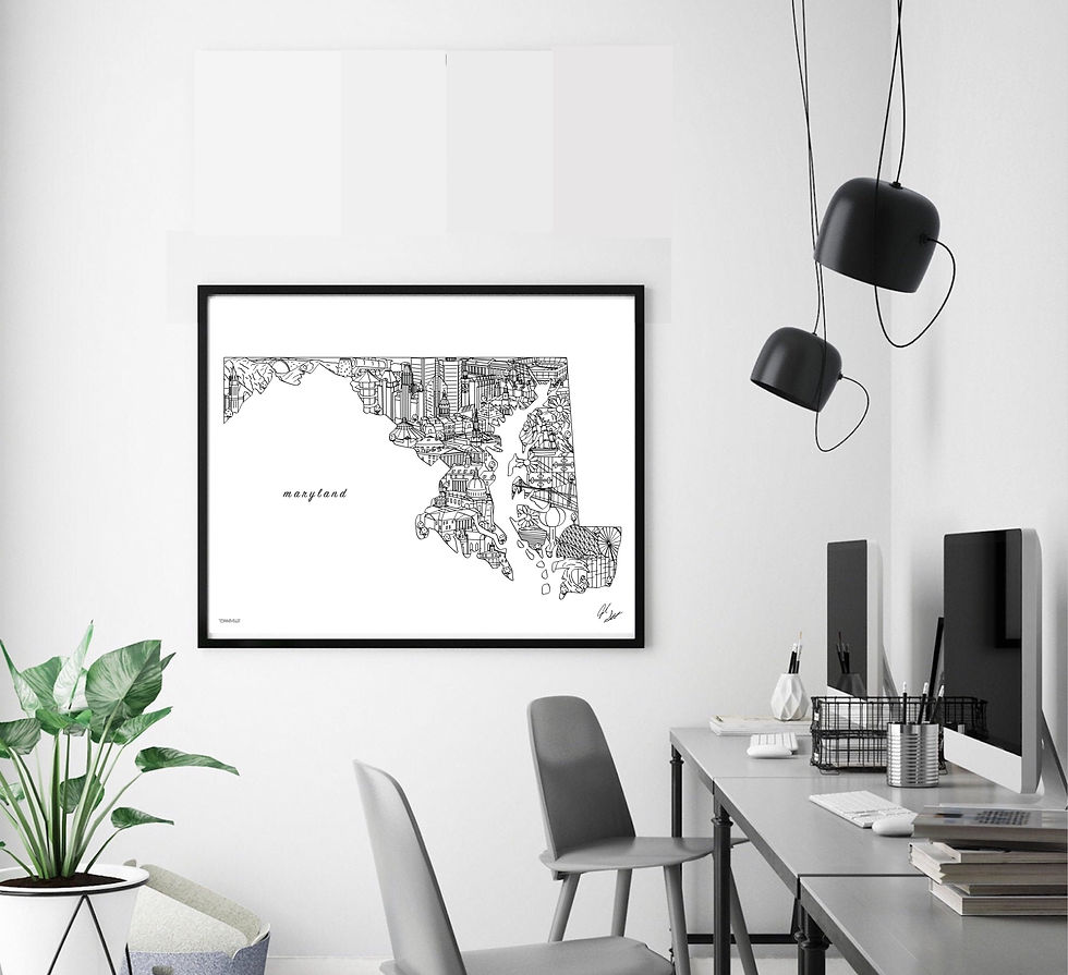 Thumbnail: Maryland Wall Art