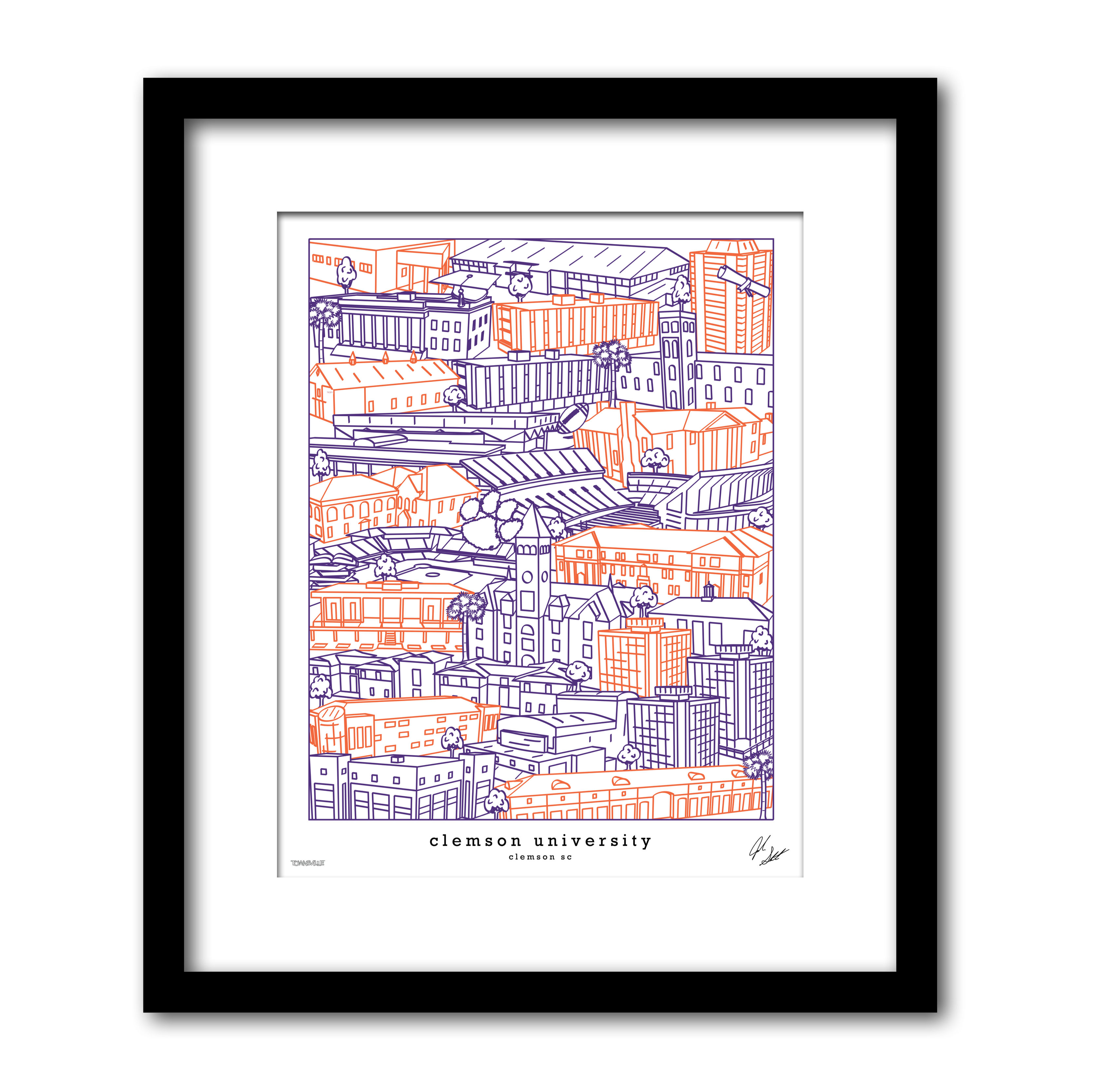 Clemson University Artwork