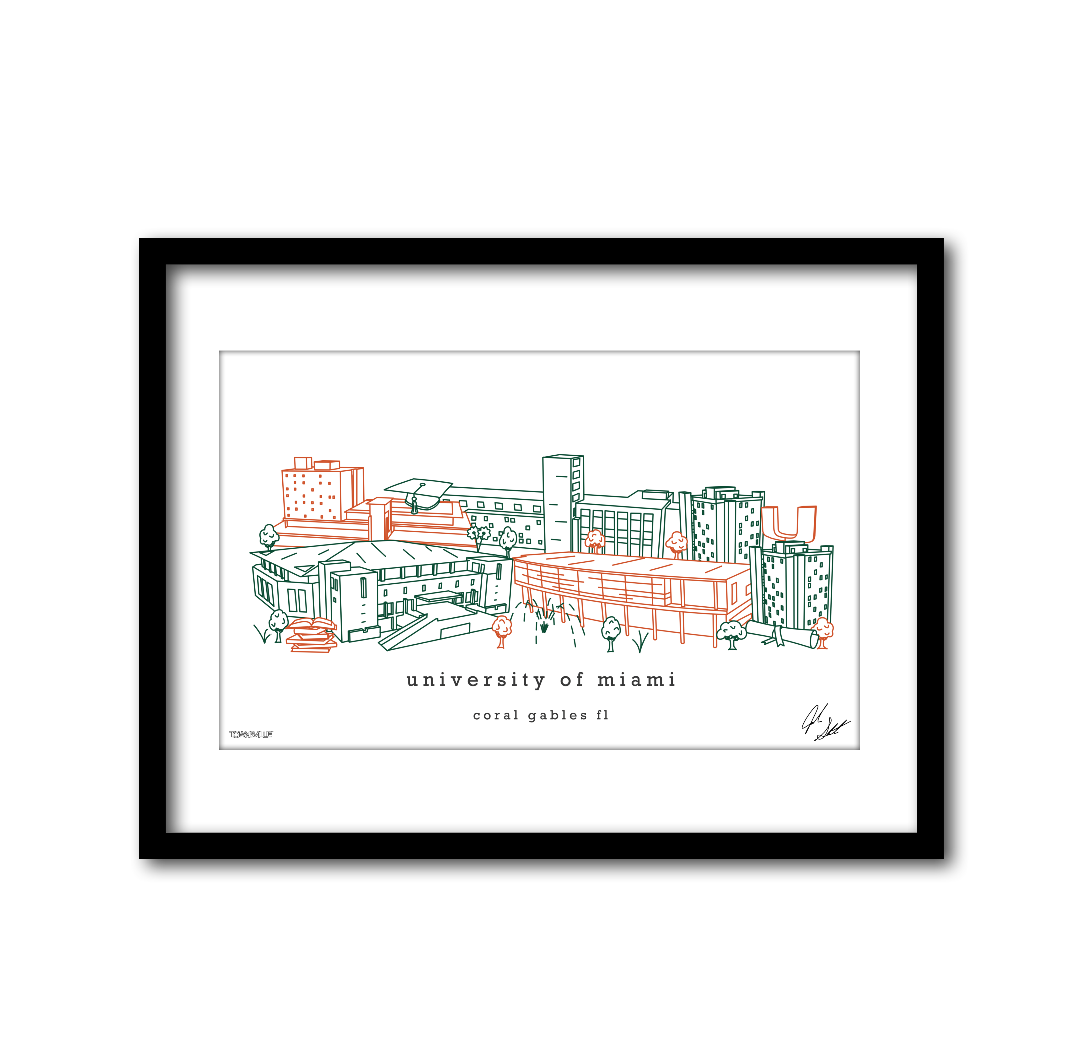 University of Miami Artwork